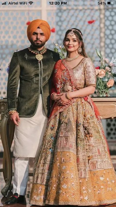 Bangle Ceremony Outfit, Sikh Wedding Dress Punjabi Bride, Punjabi Reception Outfit, Bangle Ceremony Outfit For Bride, Reception Dress Bride Indian, Sikh Wedding Dress, Punjabi Wedding Dress, Bridal Suits Punjabi, Best Indian Wedding Dresses