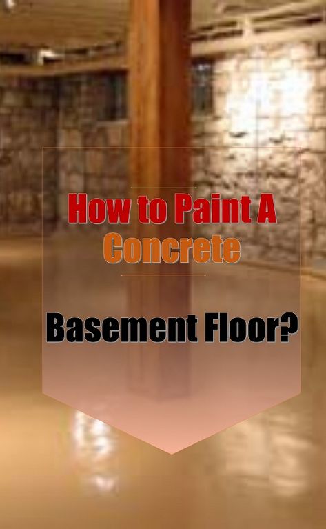 Planning to repaint your basement floor? Check here for the tips and ideas on how to paint a concrete basement floor. Basement Painted Floor Concrete, Painting A Basement Floor, Painting Concrete Floors Indoor, Paint Basement Floor, Painting Indoor Concrete Floors, Painted Basement Floor, Basement Floor Paint, Kitchen Concrete Floor, Painted Cement Floors