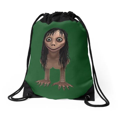 Momo Horror, Cute Couple Dp, Couple Dp, Whatsapp Call, Horror Halloween, Halloween Illustration, Drawstring Bag Designs, Sublimation Prints, Classic Backpack