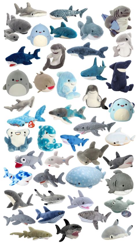 Shark Clothes, Shark Room, Shark Stuffed Animal, Ocean Room Decor, Shark Facts, Shark Pictures, Shark Plush, Shark Themed, Beautiful Sea Creatures