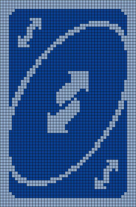 Alpha pattern #27848 | BraceletBook Uno Alpha Pattern, Pixel Art Uno Reverse Card, Uno Reverse Perler Beads, Uno Reverse Pixel Art, Uno Card Pixel Art, Uno Reverse Card Perler Beads, Crochet Uno Card, Aesthetic Crochet Grid Pattern, Uno Reverse Card Pixel Art