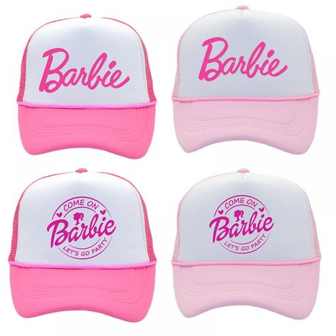 Kawaii Barbie, Summer Barbie, Hat For Summer, Baseball Cap Summer, Barbie Summer, Barbie Barbie, Hip Hop Cap, Pink Accessories, Fancy Bags