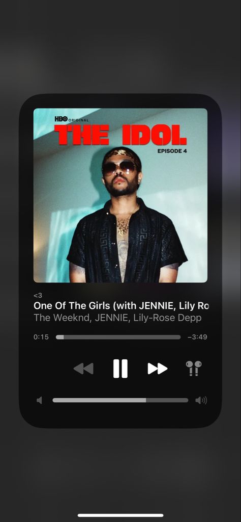 one of the girls by the weeknd ft. JENNIE and lily rose depp on spotify <3 Jennie And Lily Rose Depp, Jennie And Lily, Weekend Song, Musica Spotify, The Weeknd Poster, Funny Yugioh Cards, The Idol, Student Life Hacks