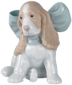 Porcelain Dog, Lladro Figurines, Puppy Face, Dog Bones, Puppy Lover, Porcelain Teapot, Little Puppies, Dog Figurines, Fine Porcelain