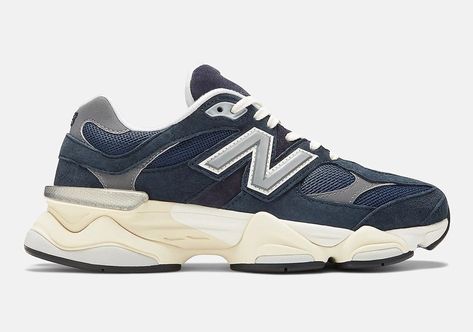 New Balance 9060 Outerspace U9060ECB Release Date Info New Balance 9060, Dad Sneakers, Blue Pin, Hot Sneakers, Futuristic Design, Comfortable Sneakers, Athletic Outfits, Sneaker Brands, Adidas Nike