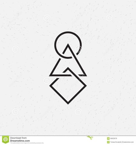 Interlocked Circle, Triangle And Square, Geometric Symbols Stock Vector - Illustration of computer, design: 56023079 Siblings Tattoo For 3, Square Tattoo, Circle Square Triangle, Circle Tattoos, Circle Tattoo, Triangle Tattoos, Sibling Tattoos, Geometric Symbols, Friendship Tattoos