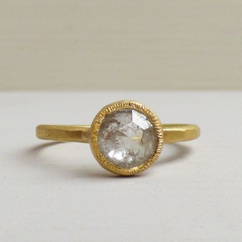 The Ida Ethical Engagement Ring Quirky Engagement Rings, Ethical Engagement Ring, Eco Wedding, Traditional Engagement Rings, Rosecut Diamond Ring, Hammered Ring, Beautiful Wedding Rings, Rose Engagement Ring, Ethical Jewelry