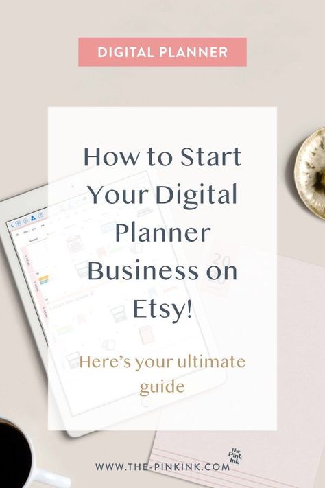 Digital Planner Business, Diy Digital Planner, Etsy Business Plan, Starting An Etsy Business, Business Stationary, Tpt Seller, Planner Business, Wedding Planner Printables, Small Business Planner