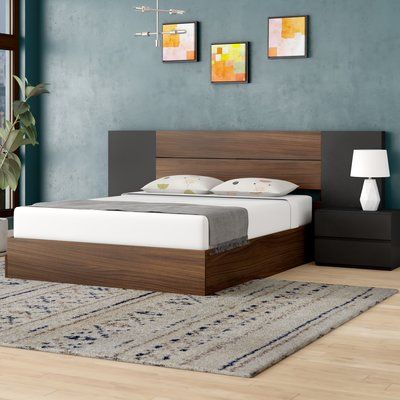 Double Bed Designs, 5 Piece Bedroom Set, Wood Bed Design, Platform Bedroom Sets, Bed Design Modern, Bed Furniture Design, Bedroom Bed Design, غرفة ملابس, Bedroom Furniture Design