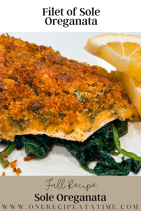 Sole Oreganta is a delicious Italian American White Fish Recipe that is so simple you will want to make it all of the time. Fish Italian Recipes, Filet Of Sole Recipes Baked, Sol Fish Recipe, Sole Fish Recipes Baked, Filet Of Sole Recipes, Sole Fish Recipes, Sole Fillet Recipes, Filet Of Sole, Oreganata Recipe