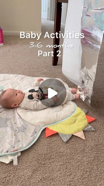 47K views · 1.4K likes | Sara 🎀 Ramal 🧸 on Instagram: "Activities I do with my 5 month old #activities #activityideas #babyplay #playtime #babyactivity #sensorybag #tummytime #babylover #cutebaby #fyp #fypシ"