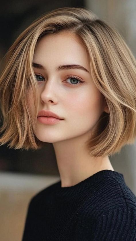 Rachel Haircut Short, Textured Bob Straight Hair, Rachel Haircut, A Bob Haircut, Straight Bob Haircut, Bob Straight, Sleek Bob, Bob Haircut For Fine Hair, Haircut Designs