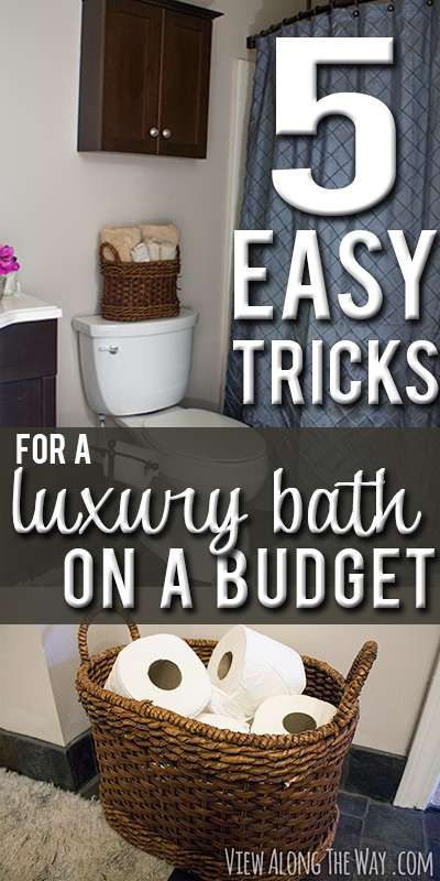 5 easy steps to a luxury guest bathroom on a budget Luxury Guest Bathroom, Guest Restroom, Wc Decoration, Bathroom On A Budget, Deco Originale, Budget Bathroom, Electrical Tape, Bathroom Redo, Paint Sprayer