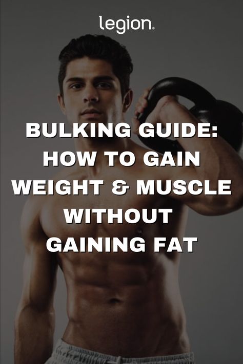 Want to bulk up fast? This guide will teach you how to gain muscle without gaining fat, how to set your bulking calories, how to train to bulk up, and more! https://bit.ly/3uCbNaw How To Bulk Up For Football, Bulking Plan For Men, How To Bulk Up Men Build Muscle, How To Bulk Up Fast, Lean Bulk Men, Bulking Meal Plan For Teen Boys, Bulking Diet For Men, Bulk Workout For Men, How To Bulk Up Men