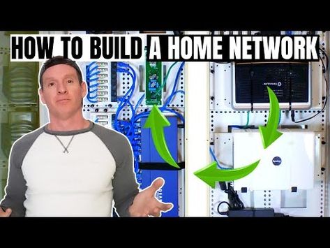 Home Network Closet, Home Network Rack Ideas, Home Networking Setup, Cybersecurity Home Lab, Types Of Computer Network, Perfect Video, Home Automation Project, Tech Projects, Perfect Gif