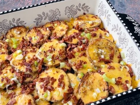 Irish Pub Nachos - Most Delicious Life | Sharing Generations of Family and Fun Irish Pub Nachos, Irish Nachos Recipe, Irish Nachos Waffle Fries, Irish Potatoes Recipe, Potato Appetizer, Irish Nachos, Perfect Potatoes, Nacho Recipe, Potato Appetizers