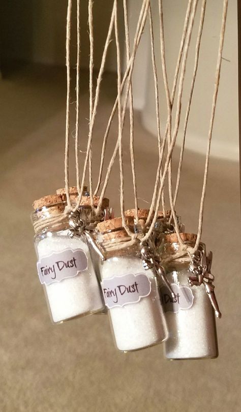 Fairy Dust Party Favors, Fairy Party Packs, Fairy Party Favor Ideas, Cottagecore Party Favors, Fairytale Party Favors, Winter Fairy Party, Dnd Fairy, Fairy Theme Birthday Party, Fairy Party Favors