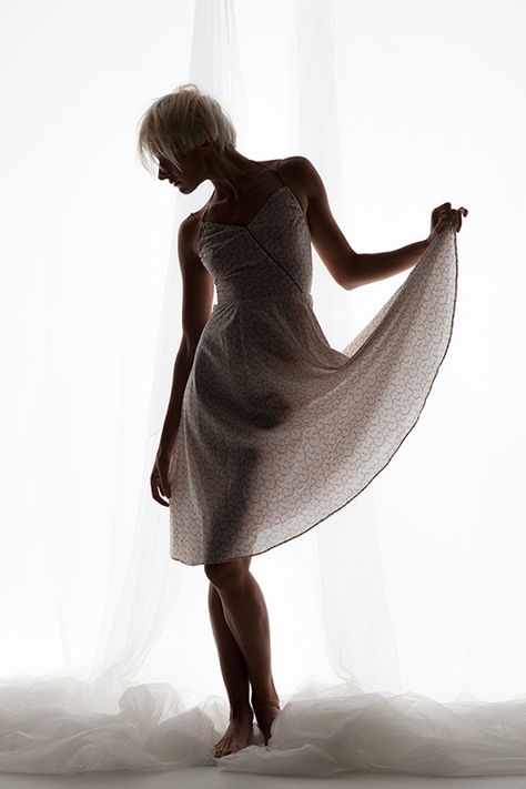 Vanessa Guillemette in silhouette. ©Kevin Ames Art Hub, Photography Workshops, Pose Reference Photo, In The Studio, Pose Reference, The Studio, Photography Poses, Art Reference, Slip Dress