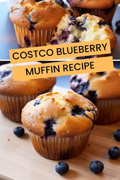 Costco Blueberry Muffin Recipe – Hungarian Chef Copycat Krusteaz Blueberry Muffins, Best Blueberry Muffins Ever, Costco Blueberry Muffin Recipe Copycat, Bakery Blueberry Muffin Recipe, Costco Muffins Recipe Cake Mixes, Bulk Muffin Mix Recipe, Copycat Sams Club Muffins, Costco Blueberry Muffins Copycat, Costco Copycat Muffins