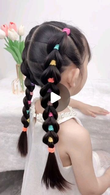 Hairstyle For Children Girl, Hảir Style For Kids Girl, Pretty Braided Hairstyles For Kids, Hairstyle For Kids Girl, Cute Hairstyles For Girls Kids, Baby Hairstyles Girl, Hairstyles For Girls Kids, Hairstyles For Children, Kids Hair Styles