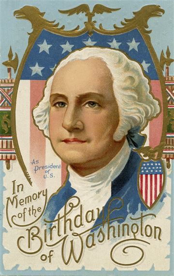 President's Day celebrates iconic presidents, but there was a time when even Washington and Lincoln endured as much partisan rancor as Obama and Trump. George Washington Birthday, Patriotic Images, Patriotic Art, John Adams, Vintage Americana, Patriotic Holidays, American Presidents, Old Glory, Antique Postcard