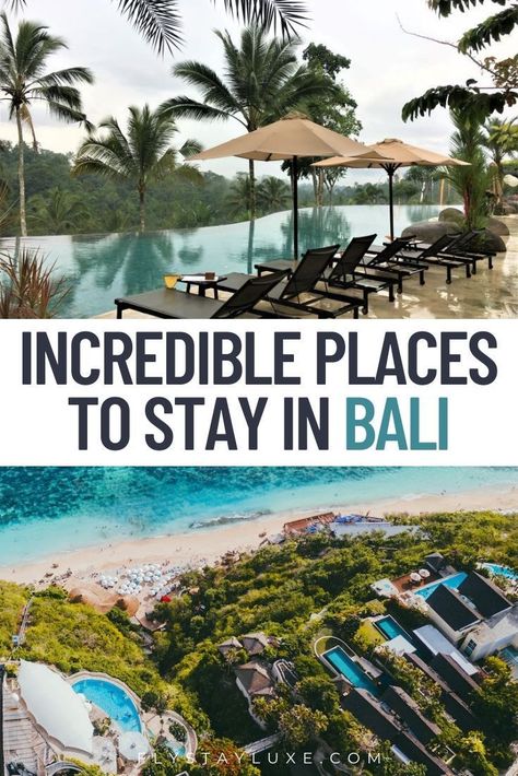 Where to find the best hotels in Bali,  including hotels in Ubud, Nusa Dua, Uluwatu, and Kuta. #bali #baliresorts #ubud #uluwatu #seminyak #balihotel | best Bali resorts | best hotels in Ubud Bali | best hotels in Uluwatu Bali | Bali Honeymoon | Bali travel guide | where to stay in Bali | Bali hotels luxury | Bali Indonesia | Ubud Bali hotels | Nusa Dua Bali hotels | Where to stay in Bali with kids | Bali hotels luxury | Bali Hotels Ubud | Bali hotels Uluwatu | Luxury Bali resorts Lovina Bali, Bali With Kids, Hotels In Bali, Bali Accommodation, Ubud Hotels, Hotel Bali, Adventurous Travel, Travel Bali, Uluwatu Bali