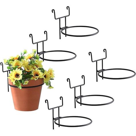 PRICES MAY VARY. Set of 6 Hanging Pot Racks for Wire Lattice Room Dividers Accommodates pots up to 6 inches in diameter Hangs from rigid horizontal wires to support round planters These round plant pot holders are designed to mount plant pots to a grid wall, adding lush greenery to vertical spaces, and install in just seconds Simply hung from any rigid horizontal wire, these 7-inch plant pot holders accommodate medium-sized round planters and can be removed and repositioned without the use of to Trellis Wall, Succulent Wall Hanging, Wire Trellis, Diy Hanging Planter, Plant Pot Holders, Hanging Flower Baskets, Hanging Flower Pots, Metal Plant Stand, House Plants Decor