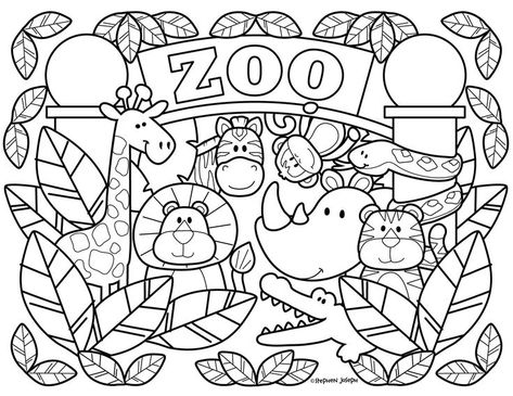 Excellent Zoo Coloring Page | Zoo animal coloring pages, Zoo coloring pages, Farm animal coloring pages Zoo Coloring Pages, Zoo Animal Coloring Pages, Zoo Pictures, Coloring Animals, Animals Printable, Farm Animal Coloring Pages, Preschool Coloring Pages, Printable Animals, Animals Coloring