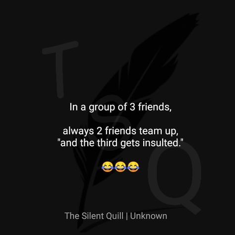 Trio Friends Quotes Funny, Female Friend Quotes, Trio Friends Quotes, Trio Quotes, Friendship Things, Trio Friends, Aesthetic Apps, Betrayal Quotes, Friends Illustration