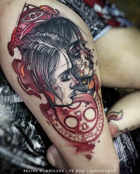 heather tattoo Silent Hill Silent Hill 2 Tattoo, Silent Hill Tattoo, Heather Tattoo, Hill Tattoo, Polish Tattoos, Gamer Tattoos, Kunst Tattoos, Temporary Tattoo Sleeves, Custom Temporary Tattoos