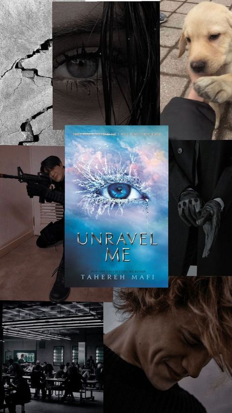 unravel me book aesthetic shatter me series Juliette Ferrars Aaron Warner Kenji dark dystopian Unravel Me Aesthetic, Unravel Me Book, Warner And Juliette, Unravel Me, Dystopian Romance, Juliette Ferrars, Shatter Me Quotes, Me Aesthetic, Good Romance Books