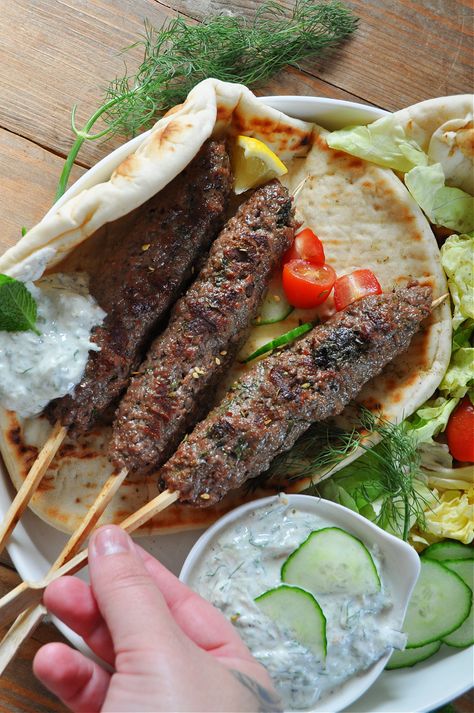 Vegan Greek Dinner, Vegan Kofta Recipes, Veggie Greek Recipes, Vegan Middle Eastern Food, Tofu Kofta, Vegetarian Middle Eastern Recipes, Kofta Recipe Vegetarian, Vegetarian Kofta, Vegan Kofta