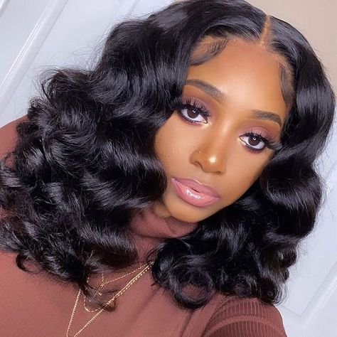 Kręcony Bob, Loose Deep Wave, Corte Bob, Curly Bob Wigs, Loose Waves Hair, Virgin Hair Wigs, Bob Lace Front Wigs, 짧은 머리, Body Wave Wig