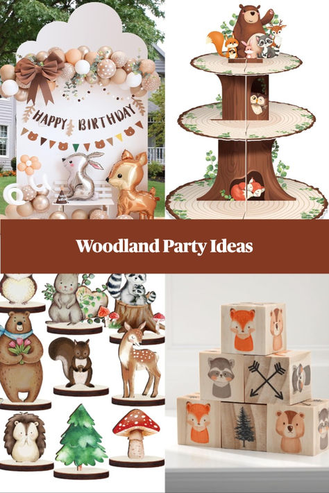 Woodland fairy birthday party