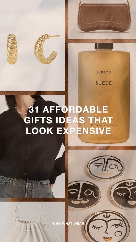 Consider shopping these inexpensive gifts before blowing your entire budget on one gift. Gift Ideas For Fashion Lovers, Luxury Christmas Gifts For Women, Gifts For Boujee Friend, Lux Gifts For Women, Elegant Gifts For Women, Cheap Gifts That Look Expensive, Bougie Gifts For Her, Gifts For Bougie Friend, Boujee Christmas Gifts