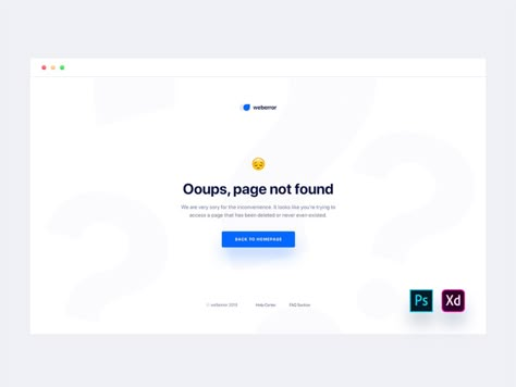 Portfolio Website Ideas, 404 Page Design, Brain Quest, 404 Pages, Website Design Templates, Page 404, Graphic Design Course, Daily Ui, Login Page