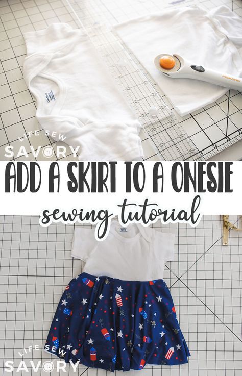 Baby Girl Sewing Projects, Diy Baby Sewing Projects, Easy Baby Sewing Projects, Diy Onesie, Onesie Diy, Girls Clothes Sewing, Newborn Pattern, Make A Dress, Charlie Rose