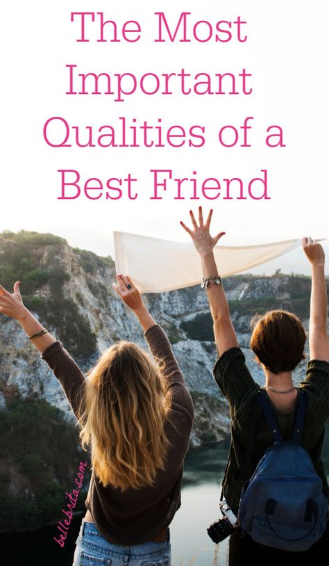 Do you have all the qualities of a best friend? After all, in order to build strong friendships, you yourself need to be a good friend first! Discover the most important traits of a best friend. | Belle Brita #friendship Qualities Of A Best Friend, Best Friend Qualities, Qualities Of A Friend, Best Friend Qualities List, Friendship Qualities List, Friend Qualities, 2024 Friendship, Qualities Of A Good Friend, Inspirational Family Quotes