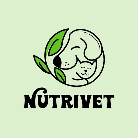 Nutrivet Logo Design: Create a modern, professional logo for your pet food brand with our logo maker. #logodesign #branding#Pet_Food_Logo_Design #Dog_Food_Logo #Pet_Food_Logo #Animal_Shelter_Design Pet Food Logo Design, Dog Food Logo, Pet Food Logo, Food Brand Logos, Free Business Logo, Pet Shop Logo, Logo Online Shop, Nutrition Logo, Pet Logo