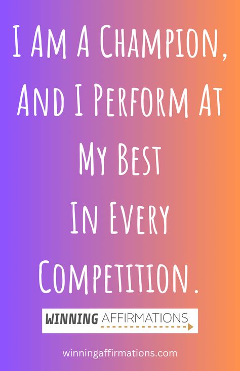 Elite Athlete Affirmations - Winning Affirmations Volleyball Affirmations, Basketball Affirmations, Athlete Affirmations, Sports Affirmations, Winning Affirmations, Young Football Players, Winning Mindset, Fantasy Team, Boost Confidence