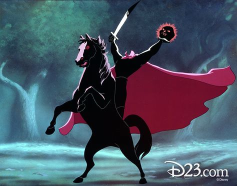 Ichabod Crane The Headless Horseman Disney Sleepy Hollow Disney, Scary Movies For Kids, Mr Toad, The Legend Of Sleepy Hollow, Disney Now, Legend Of Sleepy Hollow, Headless Horseman, Kid Movies, Sleepy Hollow