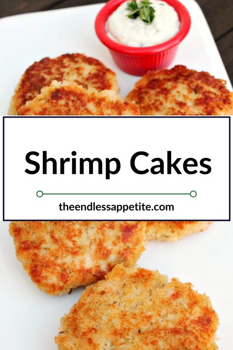 Shrimp Cakes Recipe, Shrimp Cake Recipe, Oven Baked Shrimp, Shrimp Cake, Cakes With Lemon, Shrimp Cakes, Healthy Shrimp, Baked Shrimp, Healthy Filling Snacks