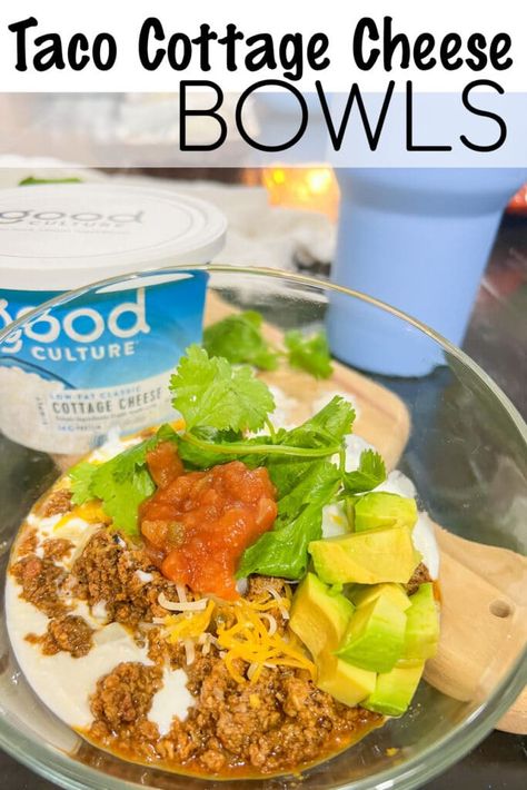 High Protein Ww Meals, Tuna Salad With Cottage Cheese, Low Carb High Protein Bowls, Ww High Protein Recipes, Low Calorie Foods That Fill You Up, High Protein Cottage Cheese Bowls, Taco Cottage Cheese, Cottage Cheese Taco Bowl, Cottage Cheese Toppings