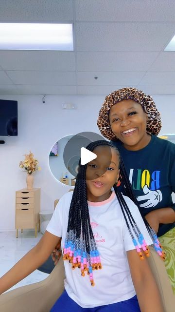 Back To School Hairstyles Black Girls Kids, Hairstyle For Kids For School, Island Twist For Kids, Boho Braids Kids Black, Black Girls Hairstyles Little Kids, Toddler Braid Styles Natural Hair, Fulani Braids Hairstyles Kids, Cute Kid Hairstyles Braided, Children Weaving Hairstyles