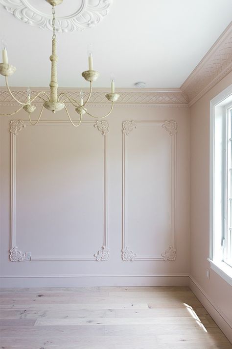 The Big Nursery Molding Project - Jenna Sue Design Malted Milk Paint, Nursery Molding, Big Nursery, Jenna Sue Design, Jenna Sue, Malted Milk, Princess Room, Hus Inspiration, Wall Molding