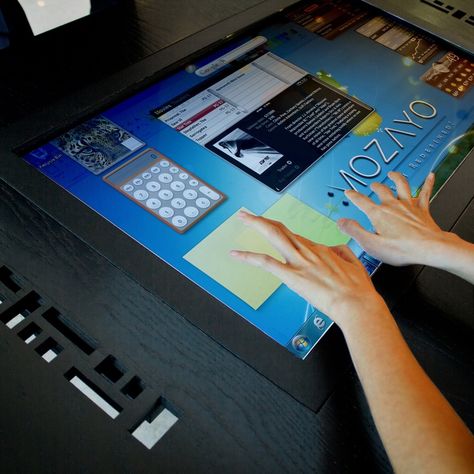 Multitouch Table, Interactive Table, Touch Table, Electronic Gadgets, Tech Toys, Cool Electronics, Future Tech, Geek Gadgets, Futuristic Technology