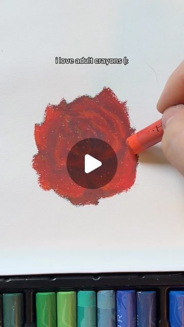 Daphne Frizzle on Instagram: "oil pastels = adult crayons. I love them 😩 
-
#oilpastel #oilpasteltutorial #oilpasteltips #colortheory #drawing #rosedrawing #rosepainting #floralart #floraldrawing #redrose" Gel Crayons Art, Gel Crayons Art Ideas, Gel Crayons, Oil Pastel Techniques, Pastel Techniques, Oil Pastel Crayons, Oil Pastel Drawings Easy, Pastel Crayons, Oil Pastel Drawings