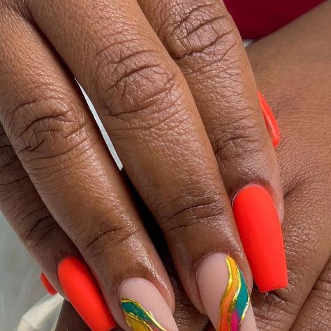 Scratch My Back, Nails Bling, Total Beauty, Orange Nails, Bling Nails, Mani Pedi, Nail Ideas, Nail Designs, Nail Art