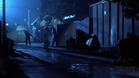 Jason Voorhees Gif, Slasher Summer, Wes Craven, Street Pictures, New Nightmare, 80s Horror, The Boogeyman, A Nightmare On Elm Street, Retro Horror