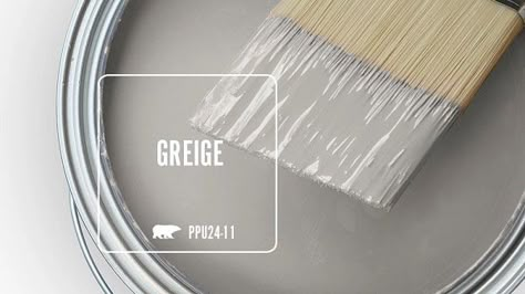 <strong>You Can't Go Wrong with These Greige Paint Colors for Refreshing Your Home in 2022</strong> Behr Exterior Paint, Behr Marquee, Behr Colors, Behr Paint Colors, Pintura Exterior, Behr Paint, Paint Sheen, Paint Types, Paint Can